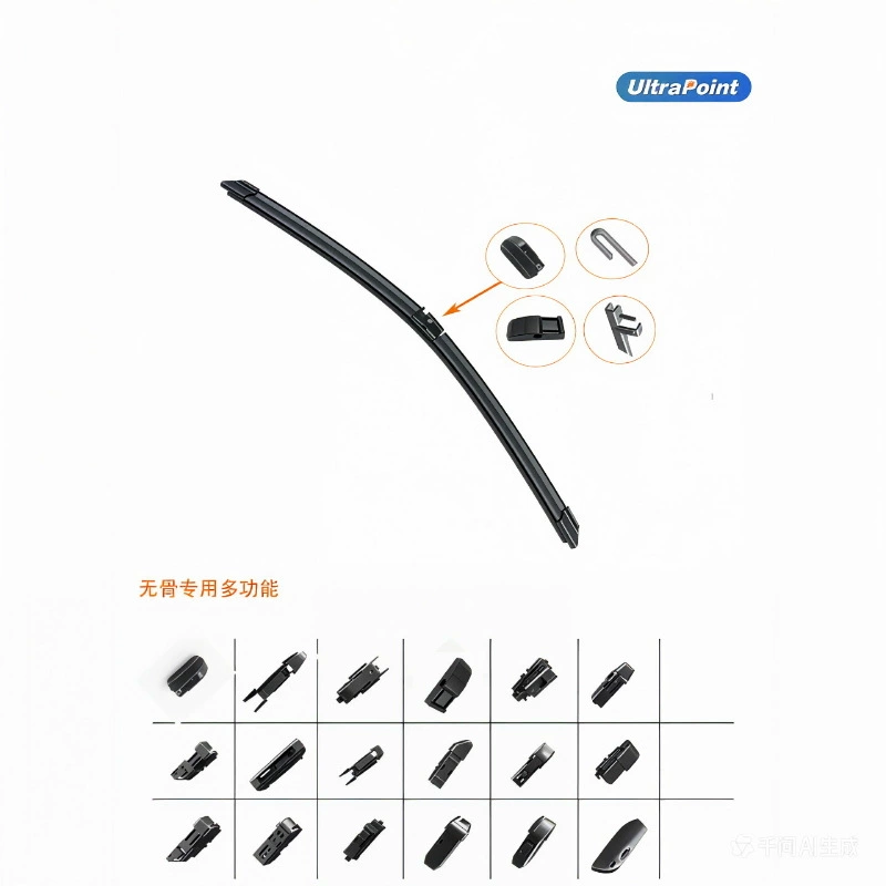 Balais d'essuie-glace dédiés sans cadre, reproduction 1:1 de l'original, multifonctionnels