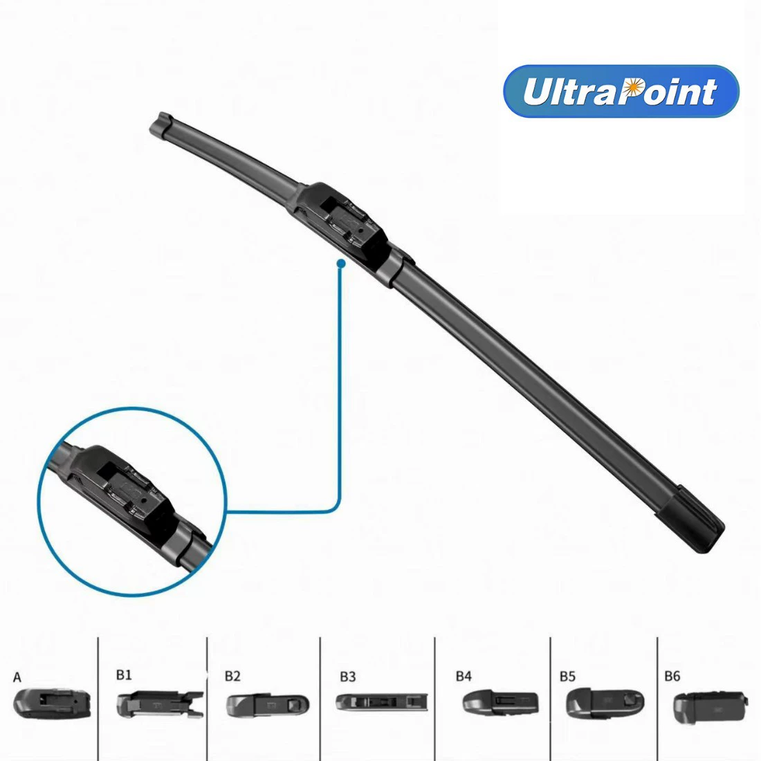 Balais d'essuie-glace multifonctionnels sans cadre (compatibles avec 95 % des modèles de voitures)